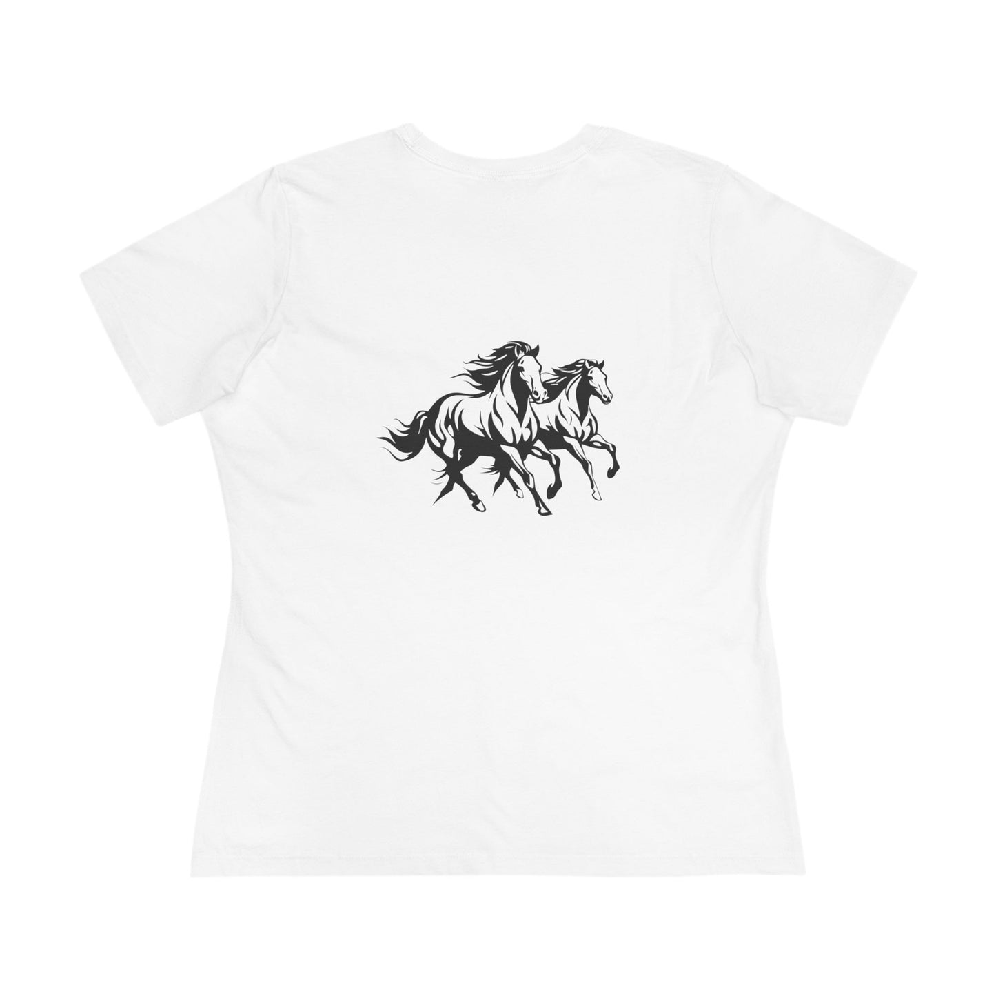 Horsin' Around Women's Short Sleeve Crewneck Tee