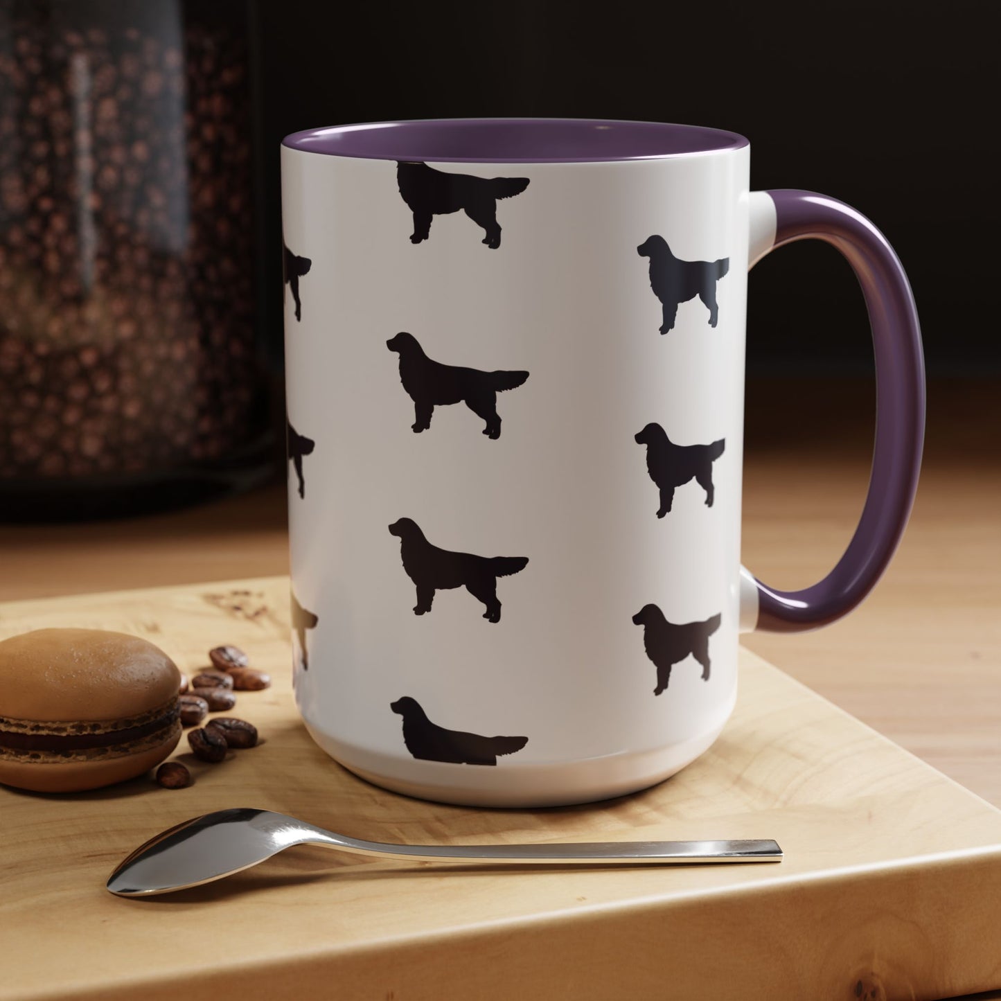 Golden Silhouette 2-Tone Coffee Mug