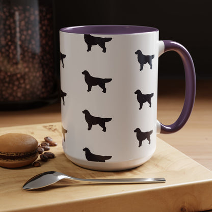 Golden Silhouette 2-Tone Coffee Mug
