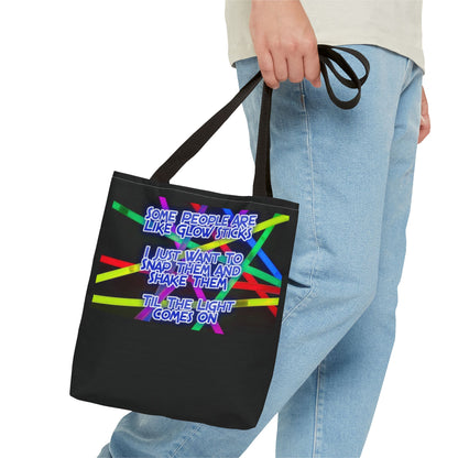 Glow Sticks Tote Bag