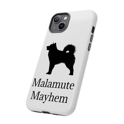 Malamute Mayhem iPhone Case