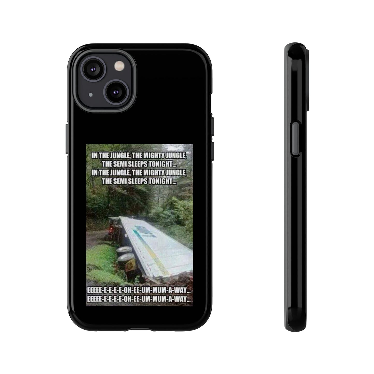 Semi Sleeps iPhone Case