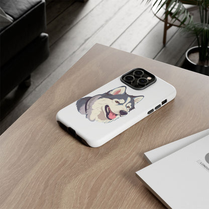Malamute Head iPhone Case
