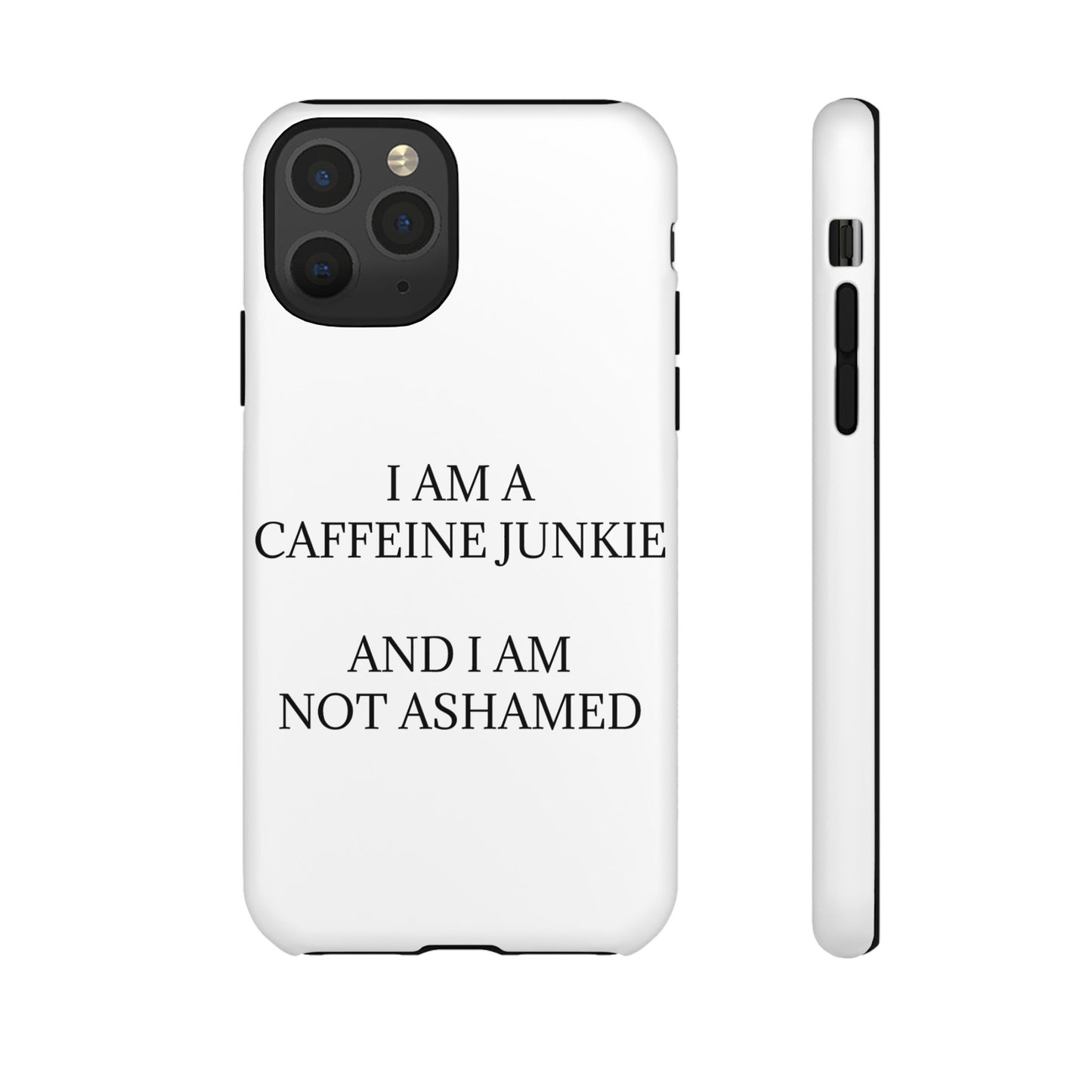 Caffeine Junkie iPhone Case