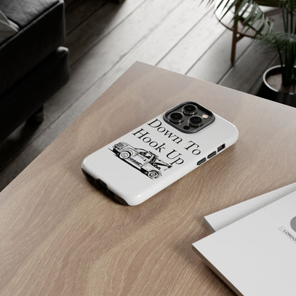 Down To Hook Up iPhone Case