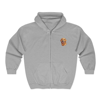 Golden Head Unisex Full Zip Hoodie