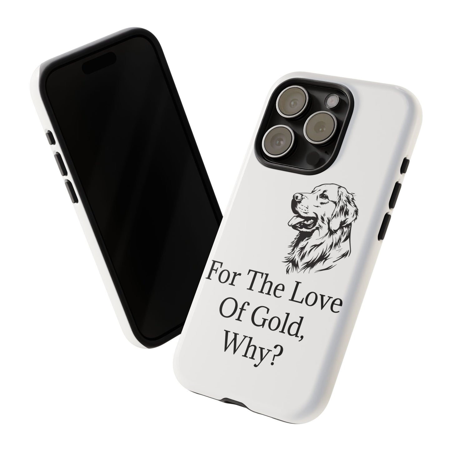 For The Love Of Gold iPhone Case