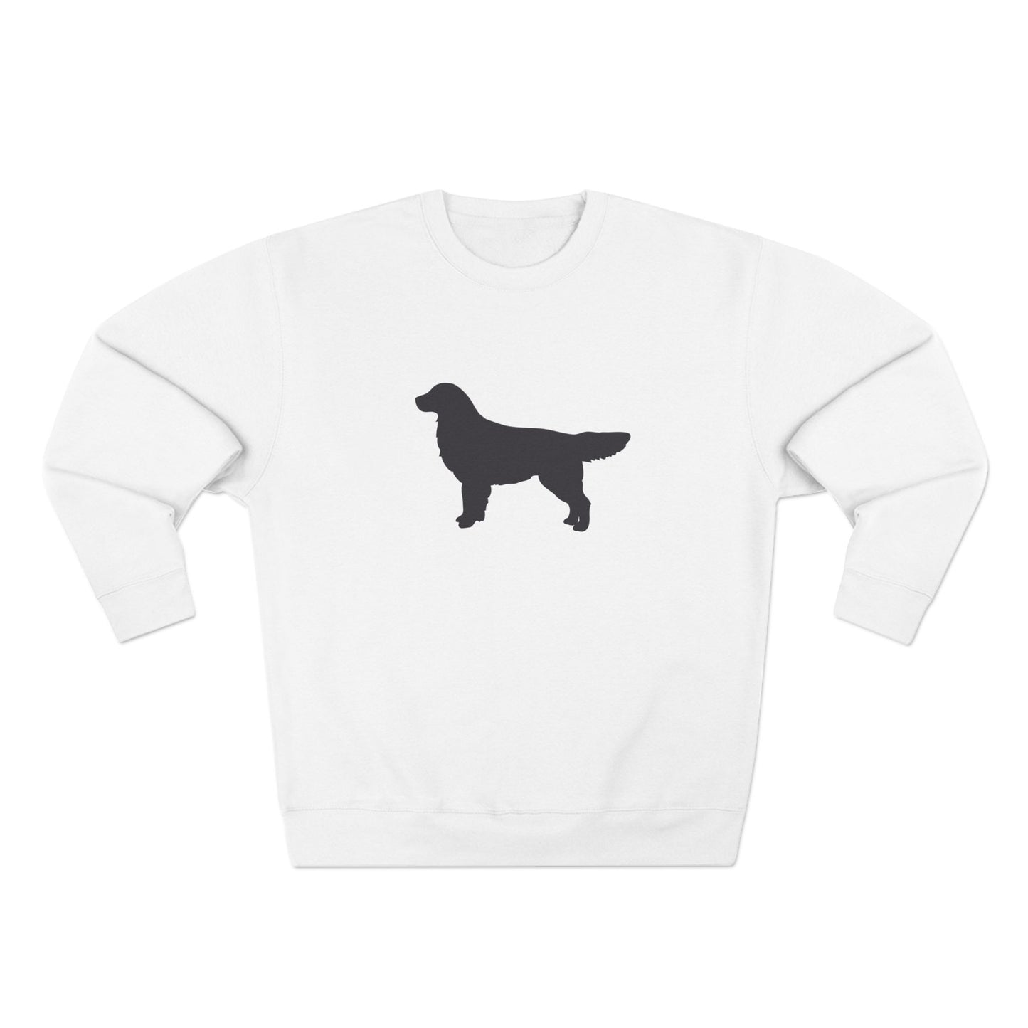 Golden Silhouette Unisex Crewneck Sweatshirt