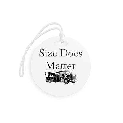 Size Does Matter Luggage Tag