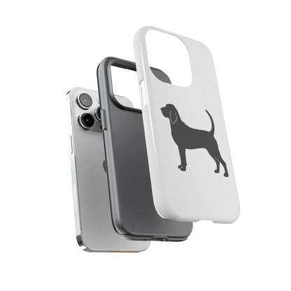 Bloodhound Silhouette iPhone Case