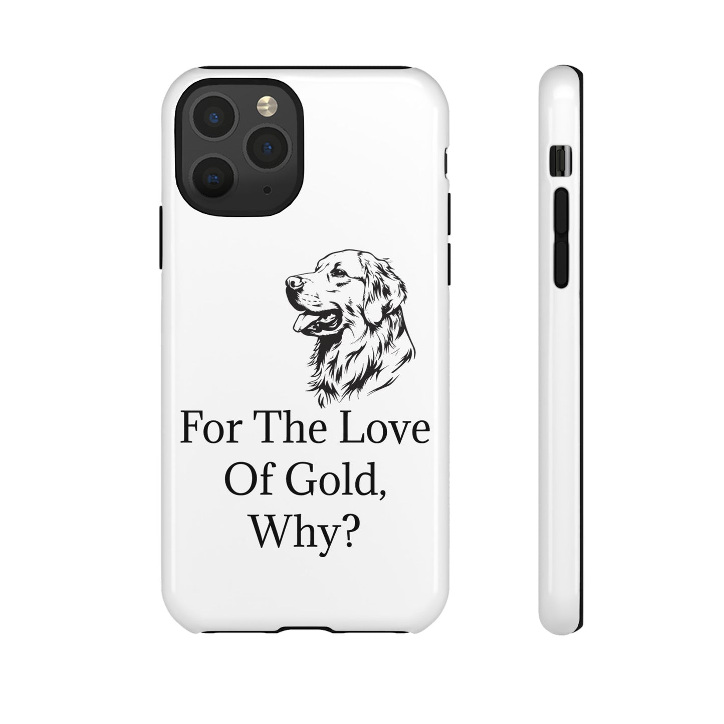 For The Love Of Gold iPhone Case