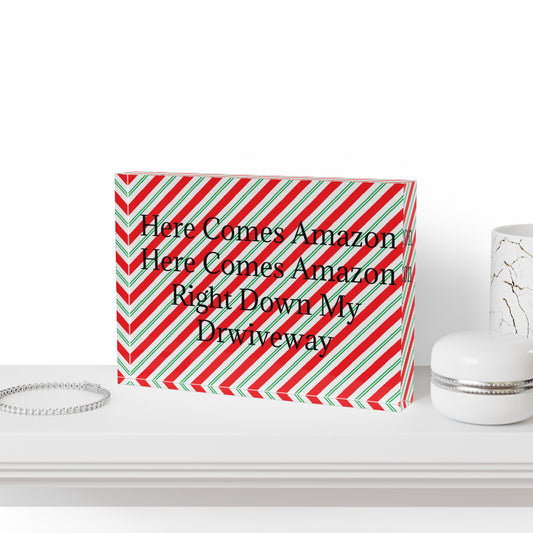 Here Comes Amazon Acrylic Photo Block