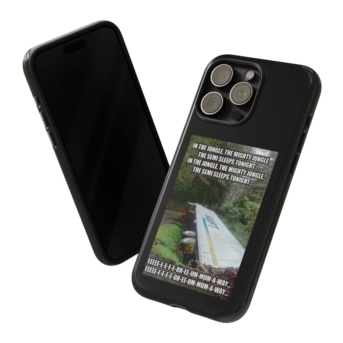 Semi Sleeps iPhone Case