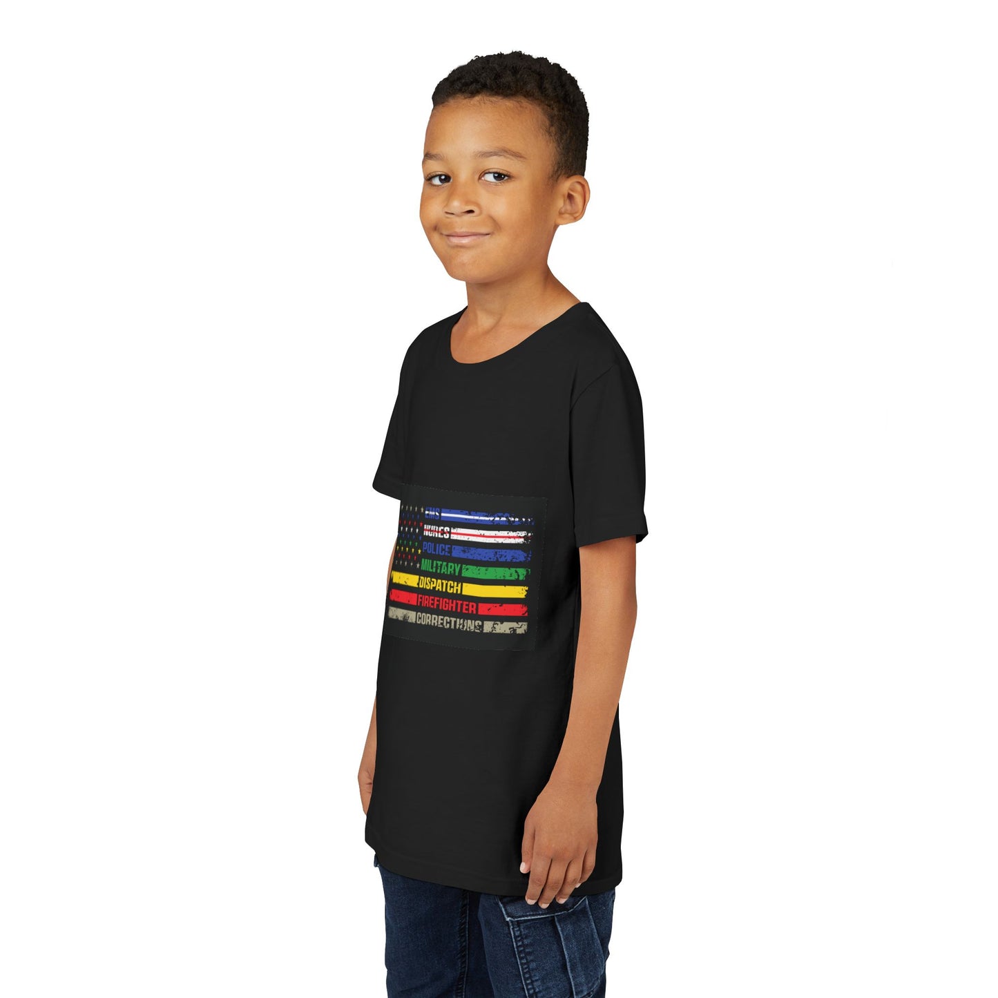 First Responder Youth Unisex Short Sleeve Crewneck Tee