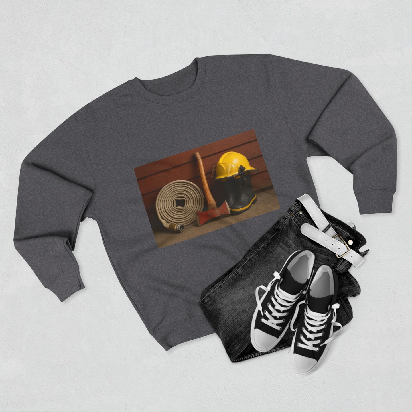 Fire/Rescue Appreciation Unisex Crewneck Sweatshirt
