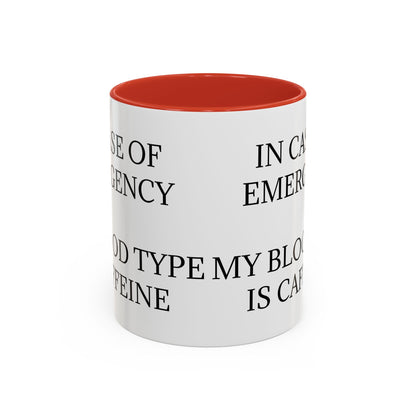 Blood Type 2-Tone Coffee Mug