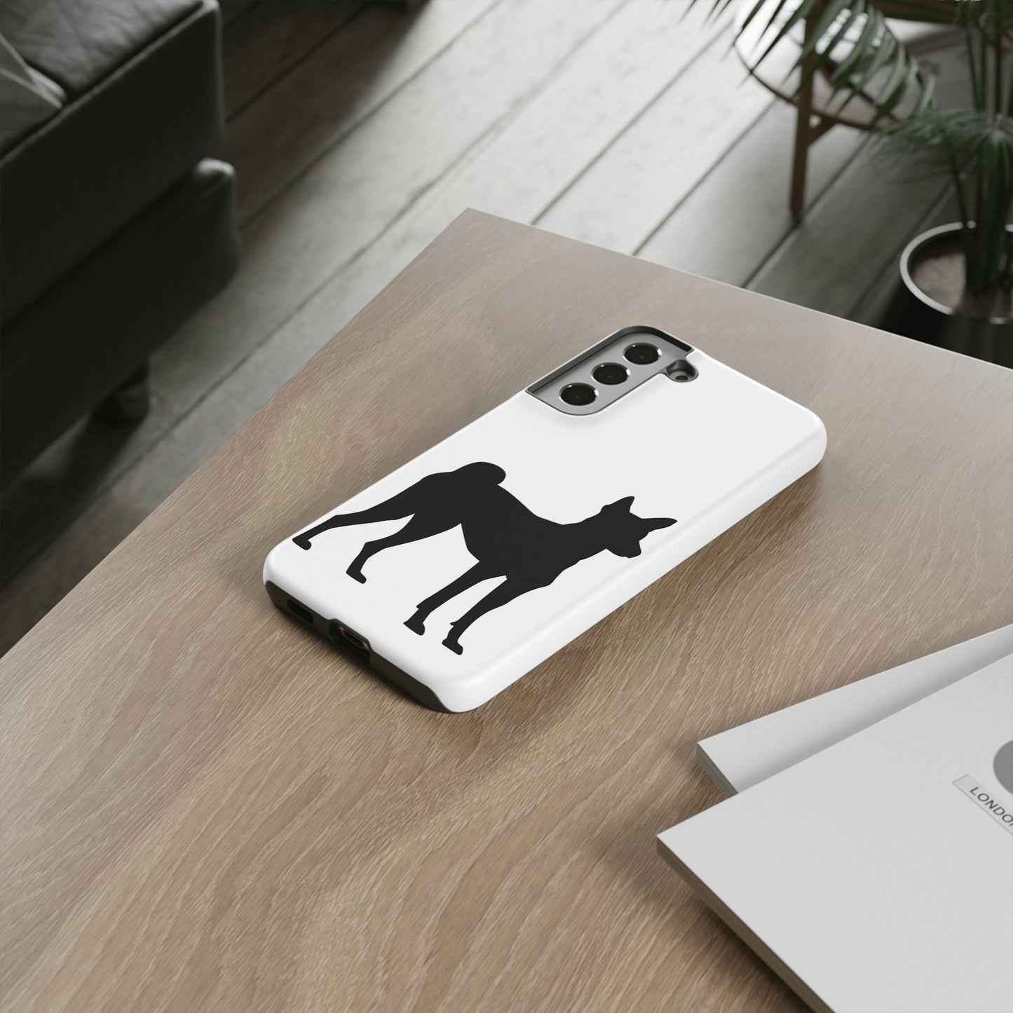 Basenji Silhouette Samsung Case