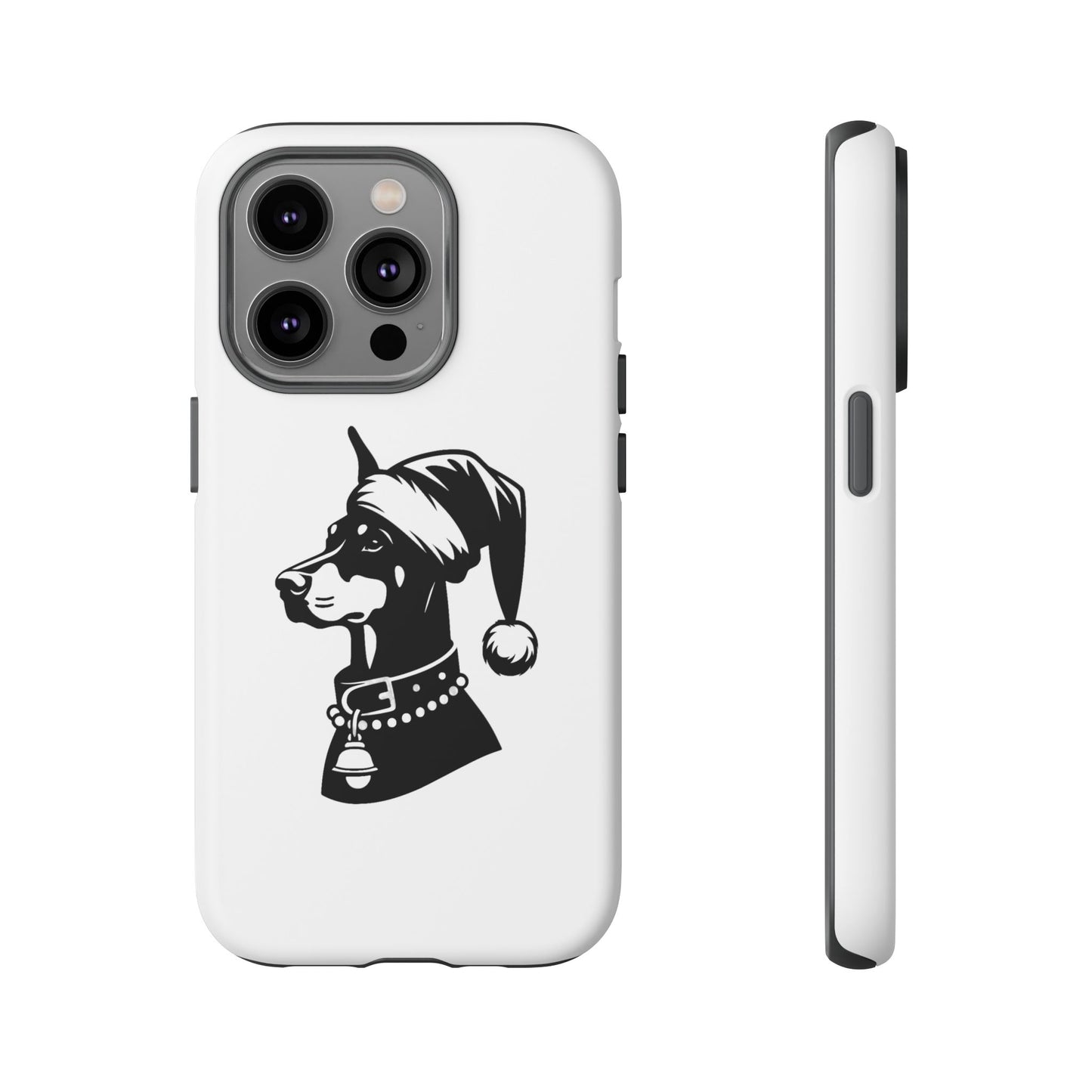 Santa Paws Doberman iPhone Case