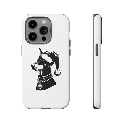 Santa Paws Doberman iPhone Case