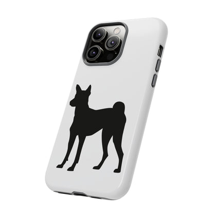 Basenji Silhouette iPhone Case