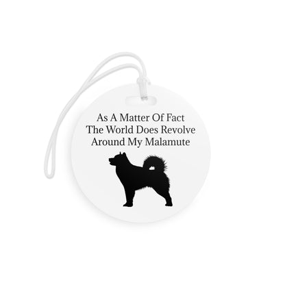 Matter Of Fact Malamute Luggage Tag