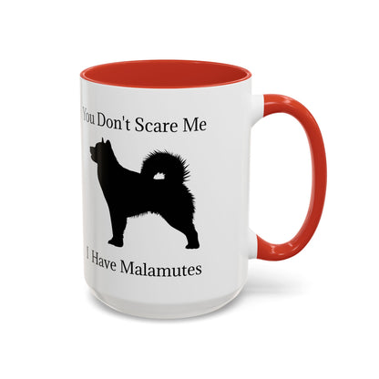 You Don't Scare Me 2-Tone Coffee Mug