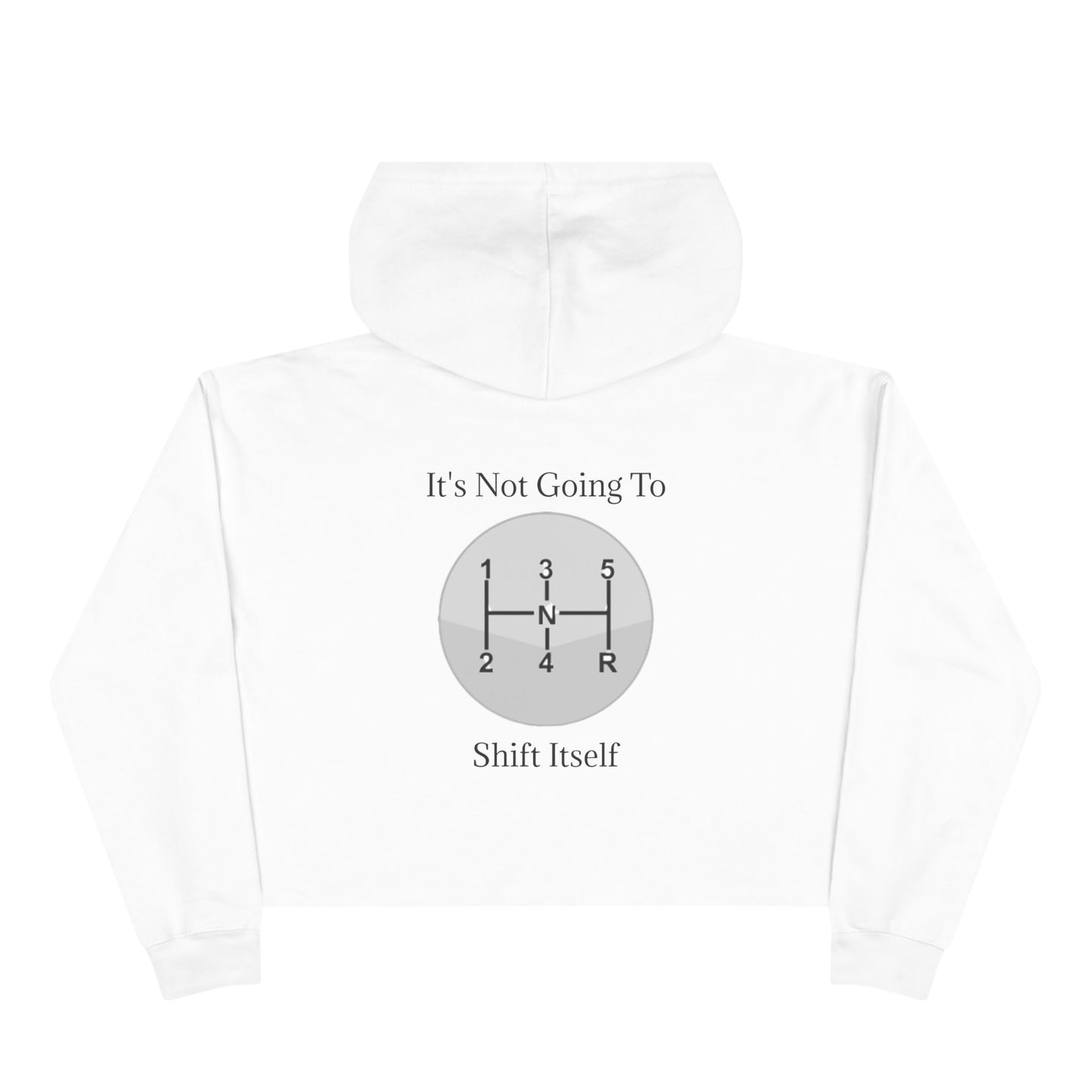 Shift Itself Women's Crop Hoodie