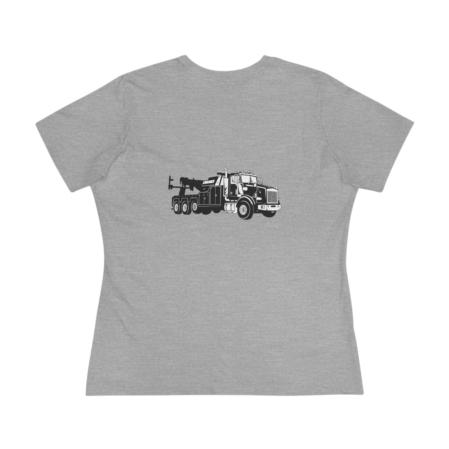 Heavy Tow Truck Women's Short Sleeve Crewneck Tee