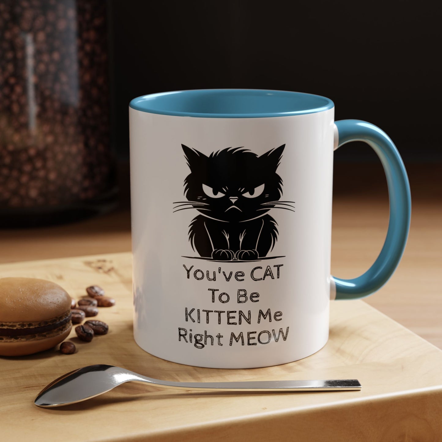 Kitten Me 2-Tone Coffee Mug