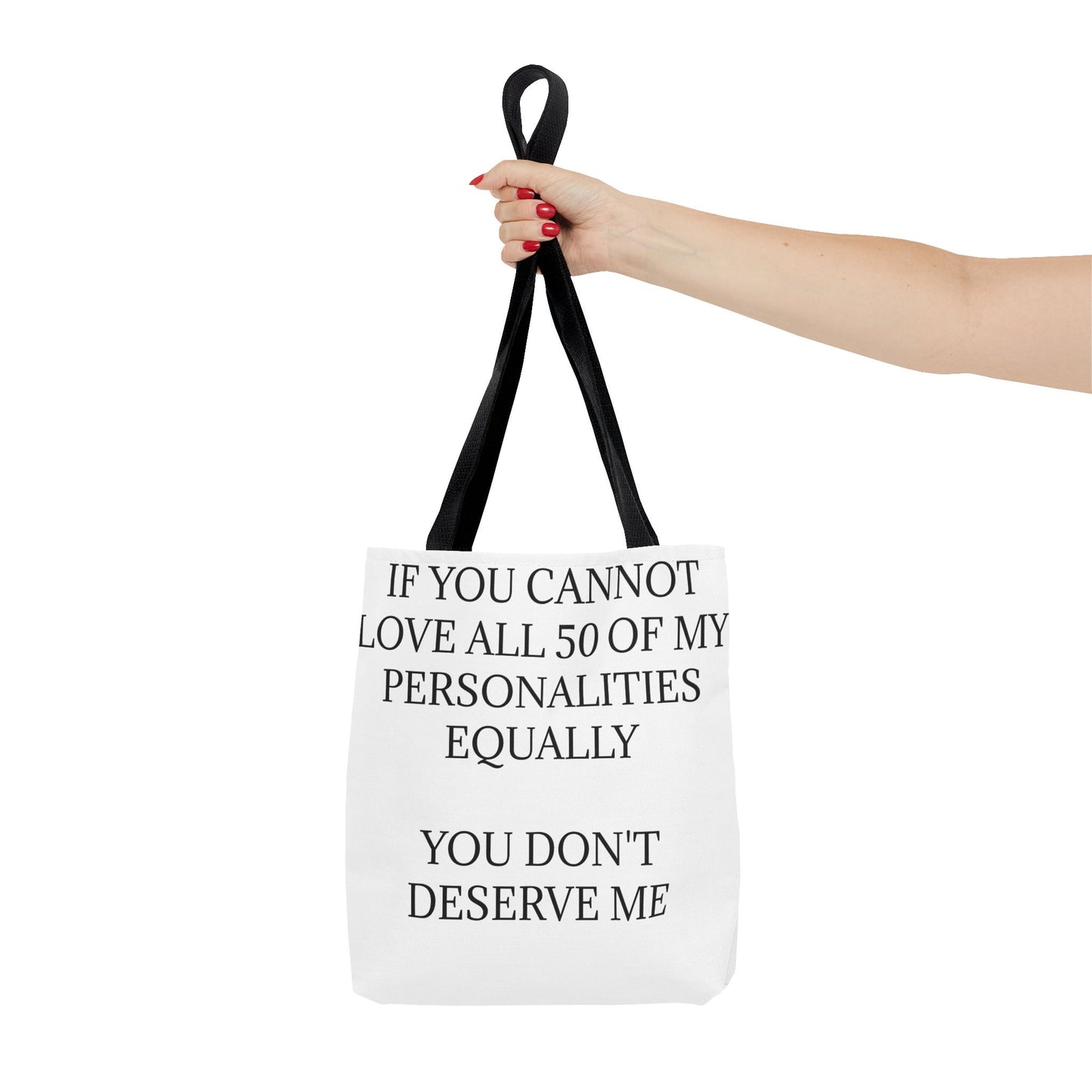 50 Personalities Tote Bag