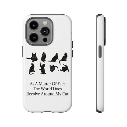 Matter Of Fact Cat iPhone Case