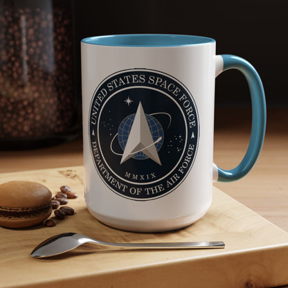 US Space Force 2-Tone Coffee Mug