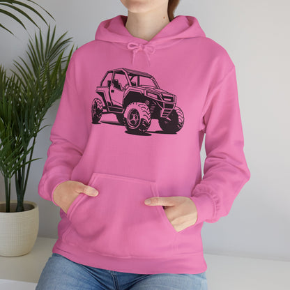 Off The Beaten Path Side By Side Unisex Hoodie