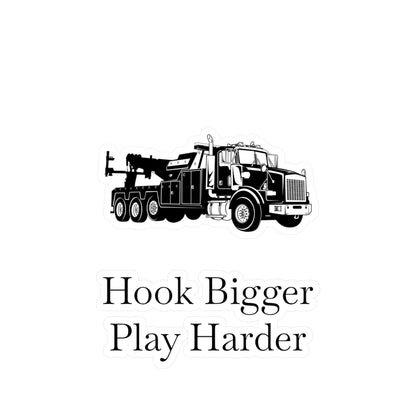 Hook Bigger Vinyl Decal