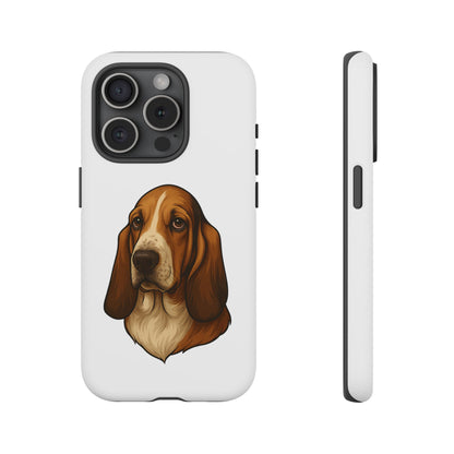 Basset Hound Head iPhone Case