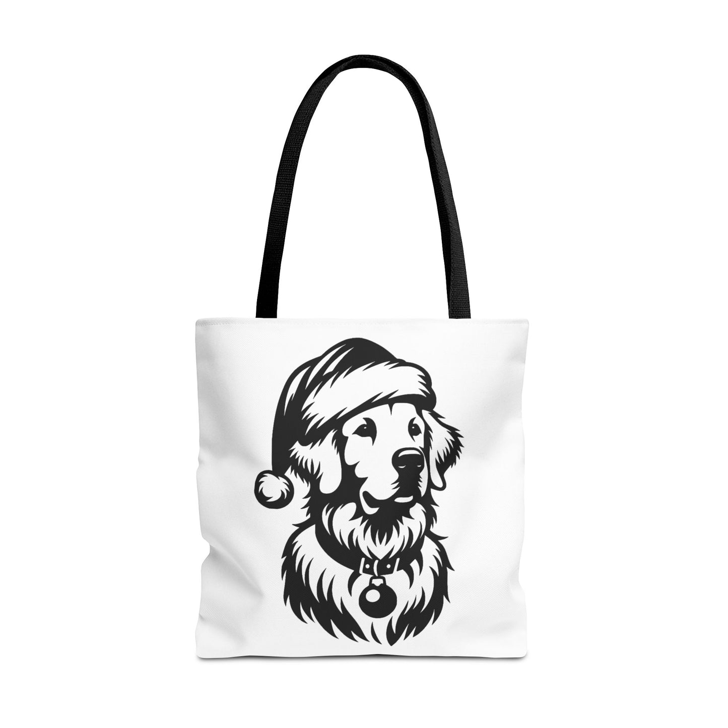 Santa Paws Golden Tote Bag