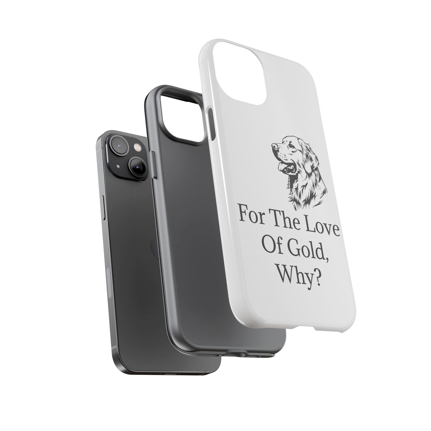 For The Love Of Gold iPhone Case