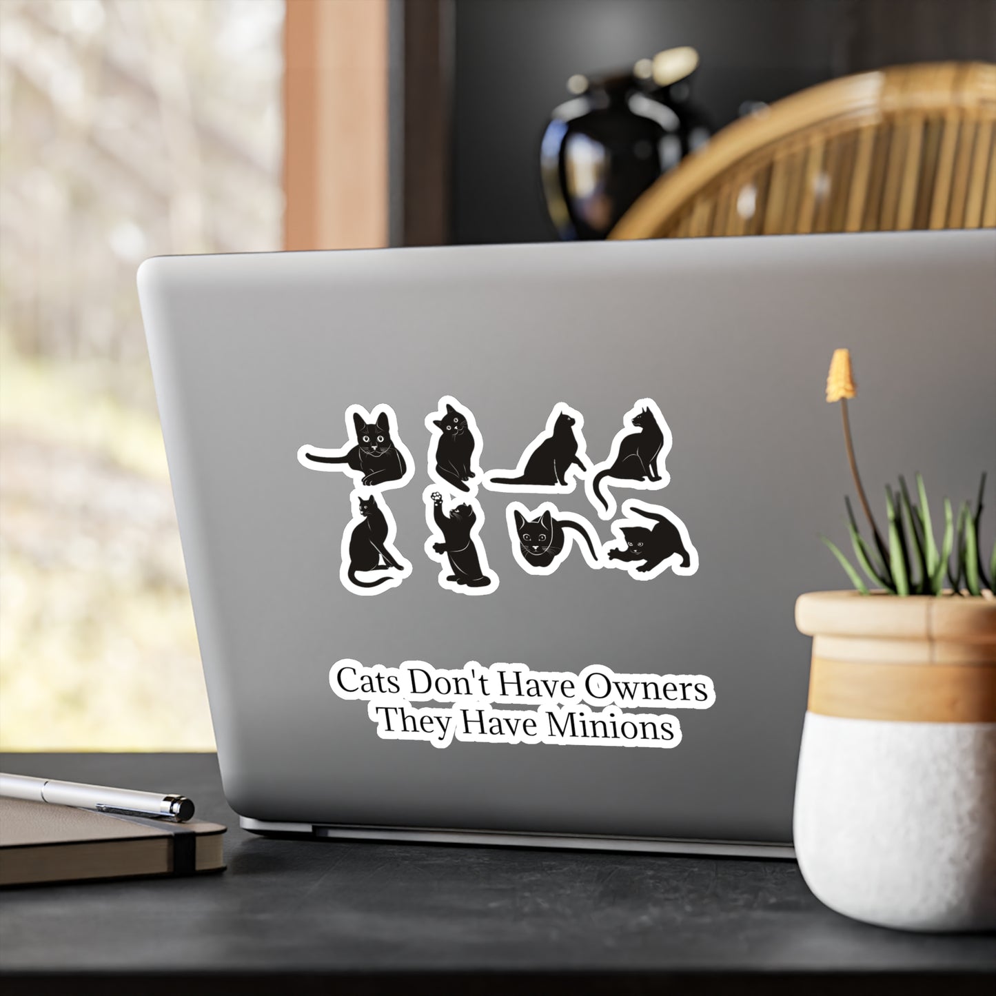 Cat Minions Vinyl Decal