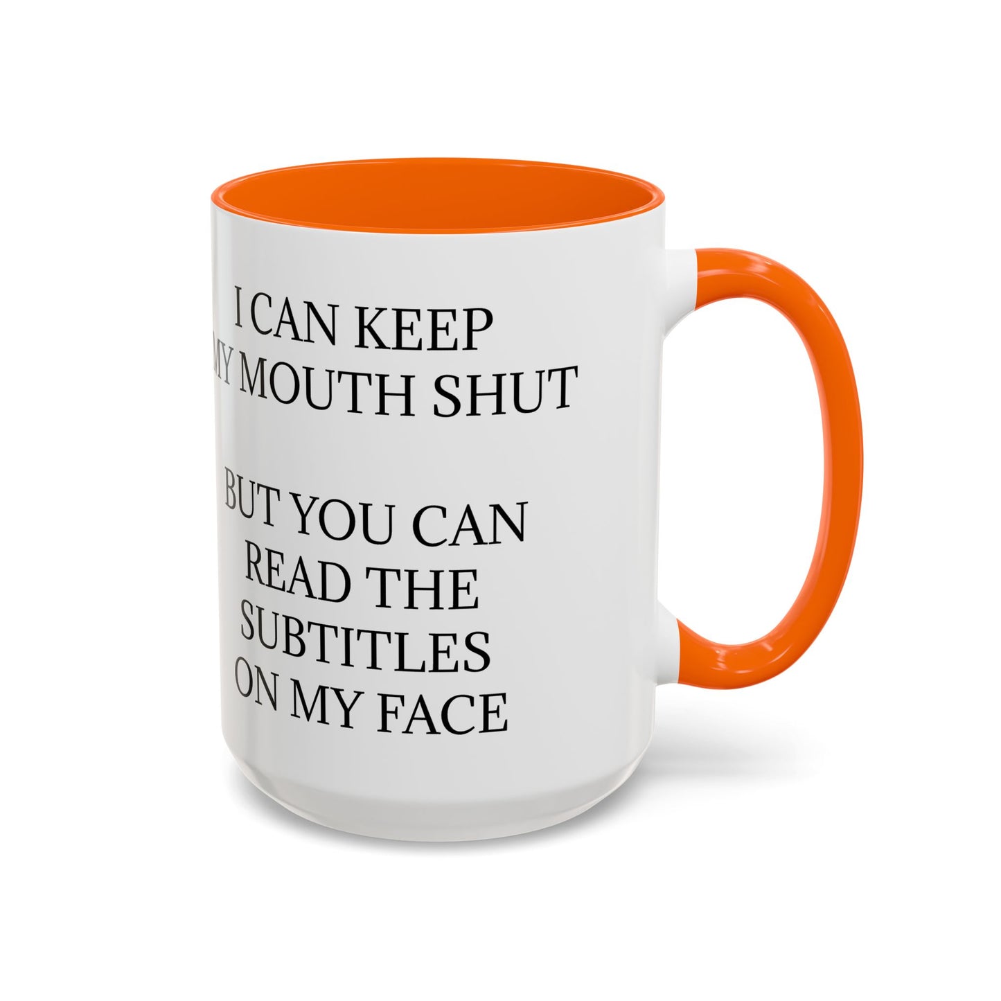 Subtitles 2-Tone Coffee Mug