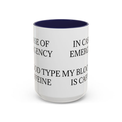 Blood Type 2-Tone Coffee Mug