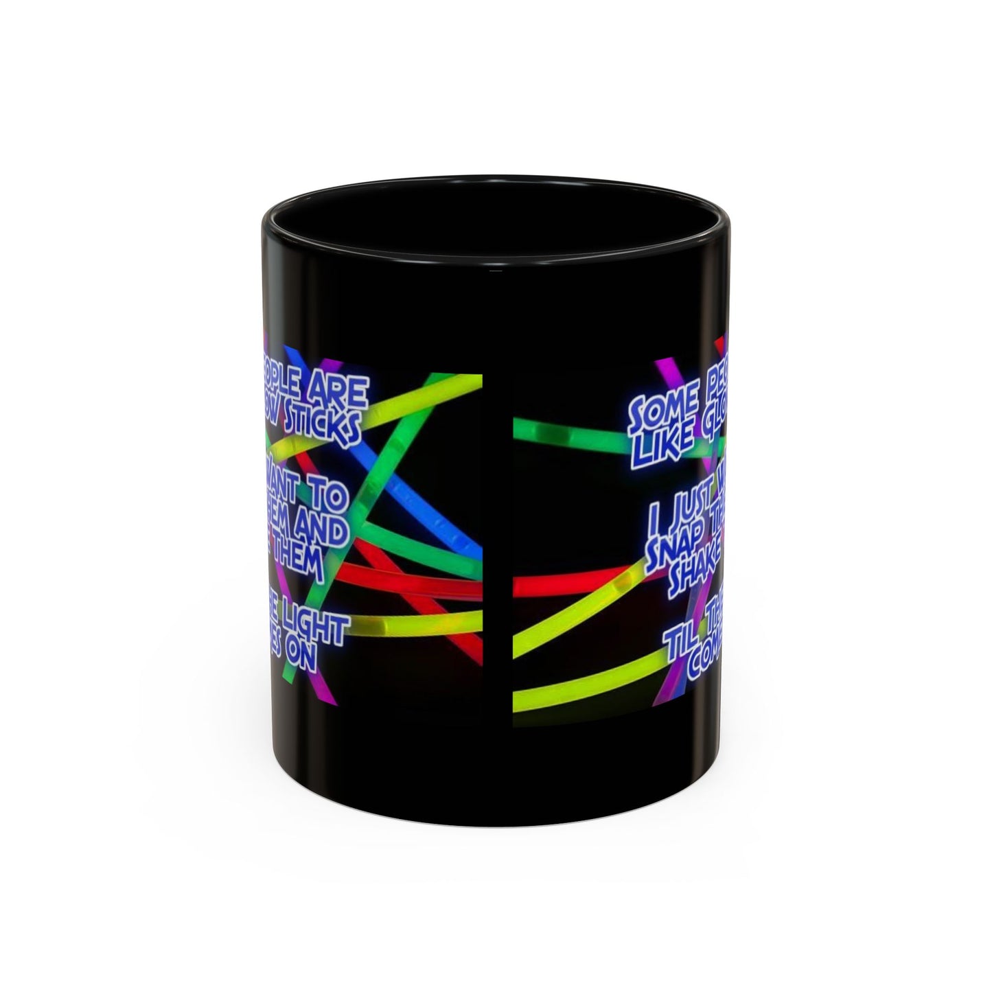 Glow Sticks 2-Tone Coffee Mug