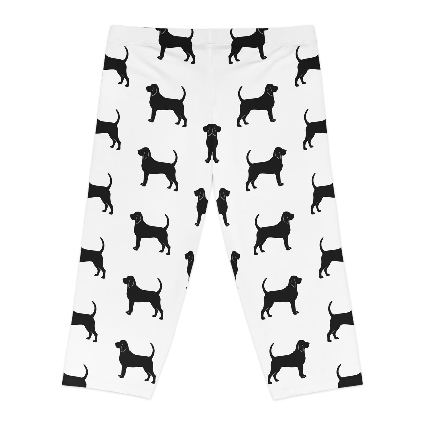 Bloodhound  Silhouette Women's Capri Leggings