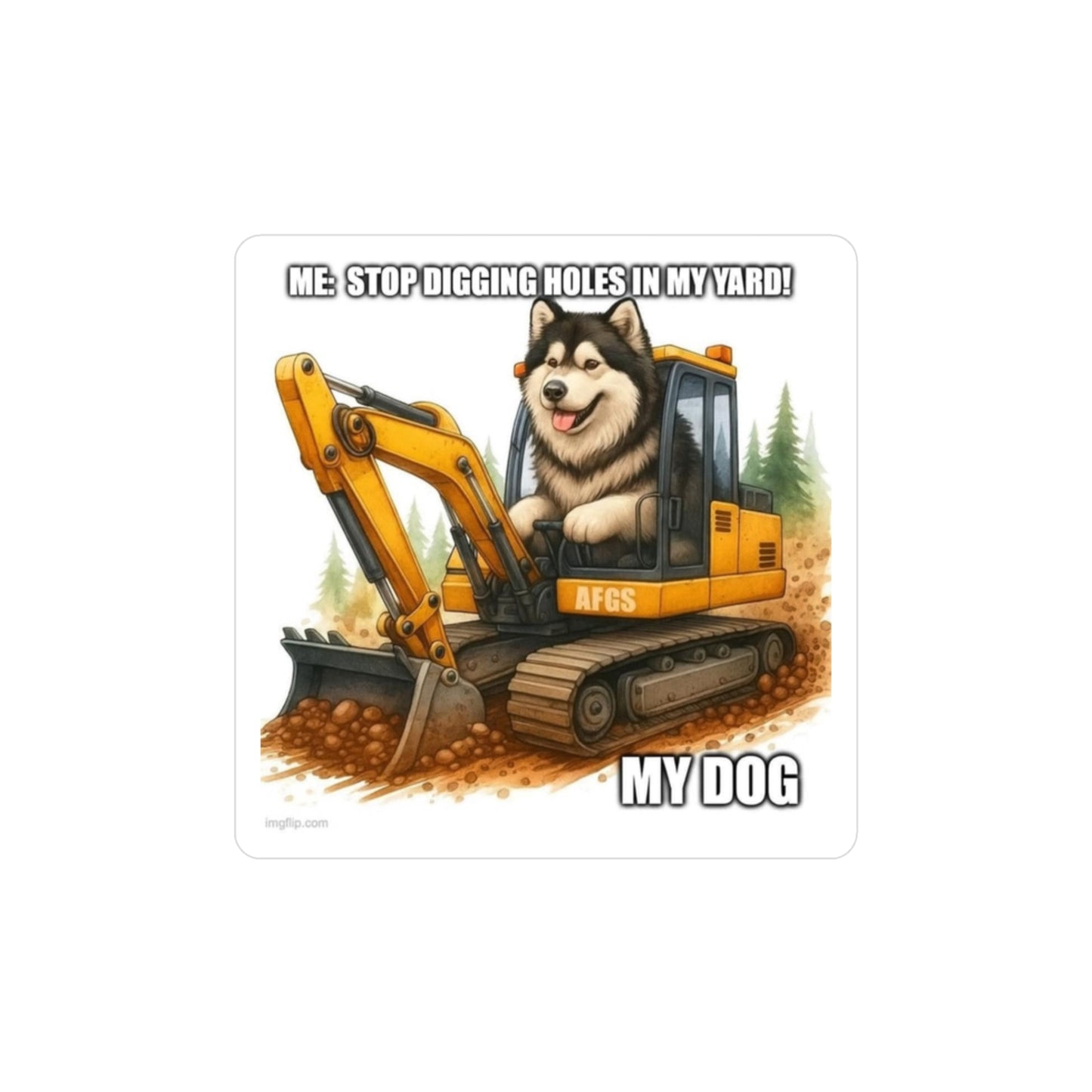 Digmaster Vinyl Decal