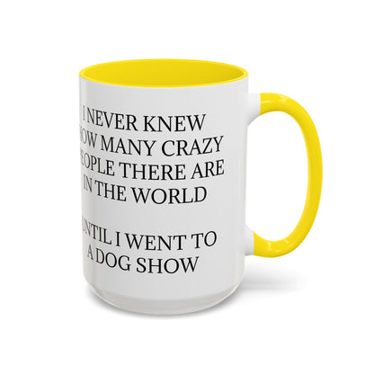 Never Knew 2-Tone Coffee Mug