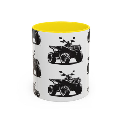 Off The Beaten Path Quad 2-Tone Coffee Mug