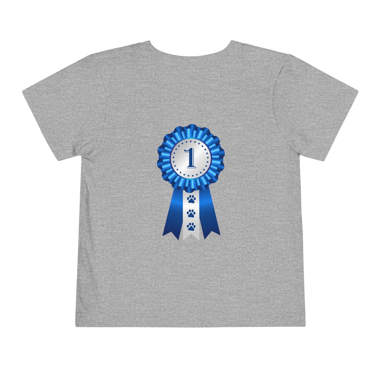 Show Ribbon Toddler Unisex Short Sleeve Crewneck Tee