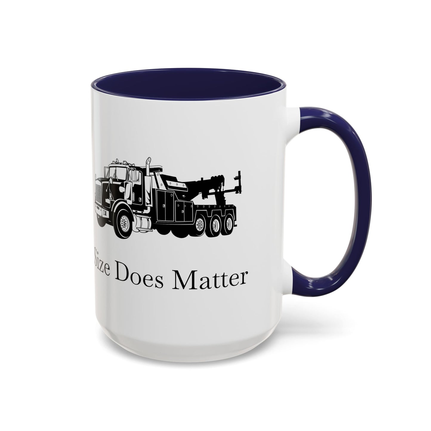 Size Does Matter 2-Tone Coffee Mug