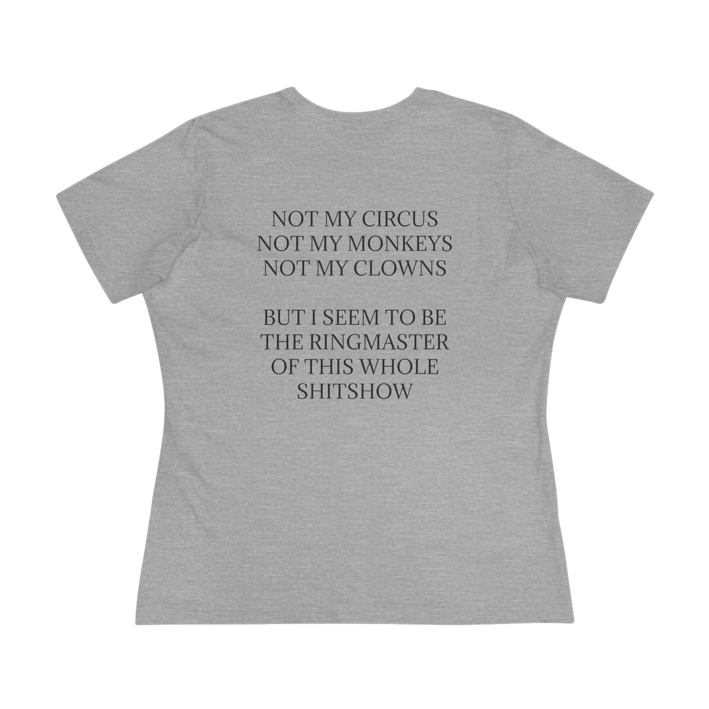 Ringmaster Women's Short Sleeve Crewneck Tee