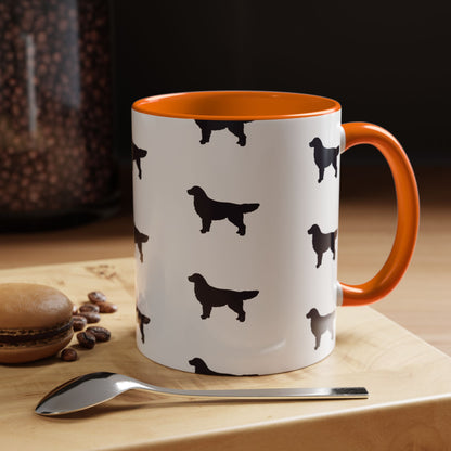 Golden Silhouette 2-Tone Coffee Mug