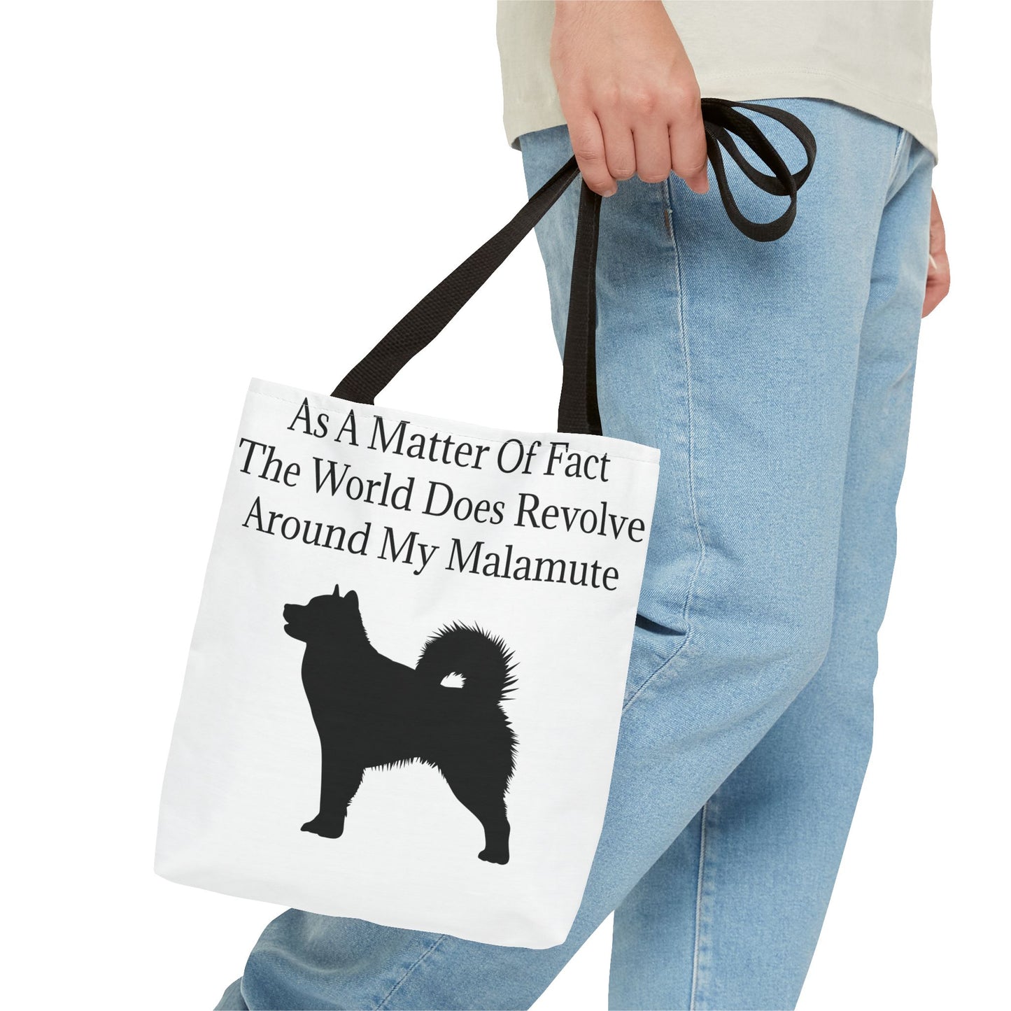 Matter Of Fact Malamute Tote Bag